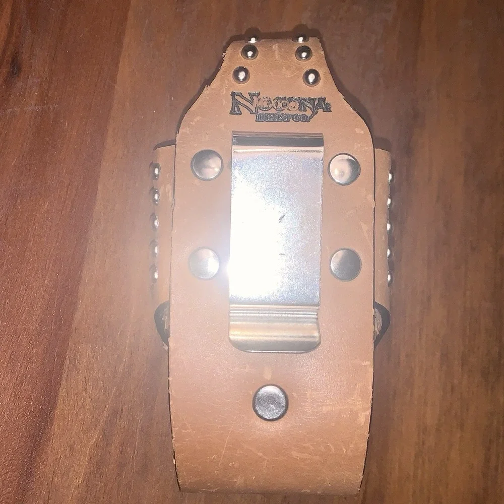 Nocona Western Cowboy Belt Pouch Leather Loop Holster Cell Phone Case‎ Holder